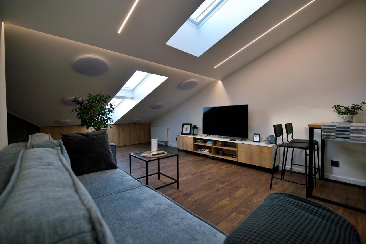 Last Floor Two Level Apartment With Fantastic View Riga Eksteriør billede
