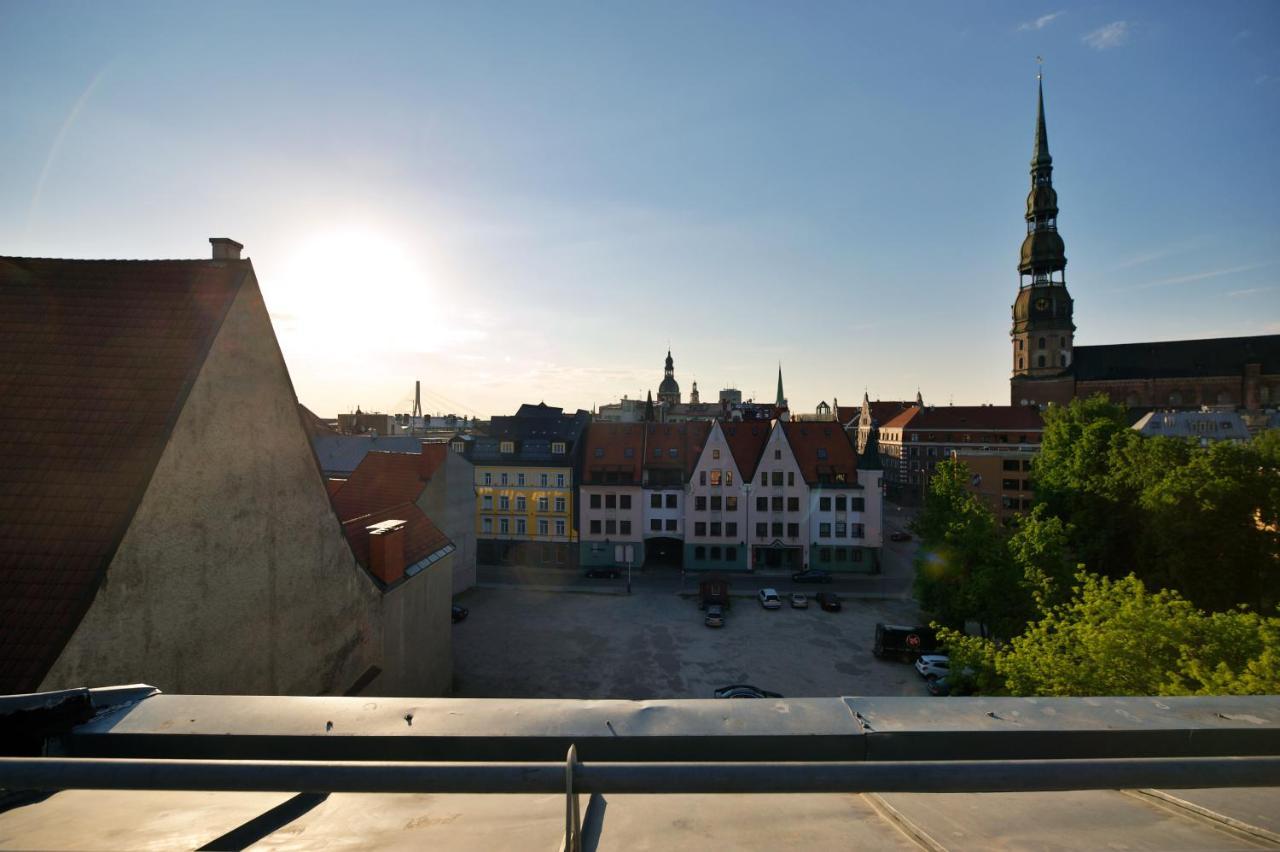 Last Floor Two Level Apartment With Fantastic View Riga Eksteriør billede